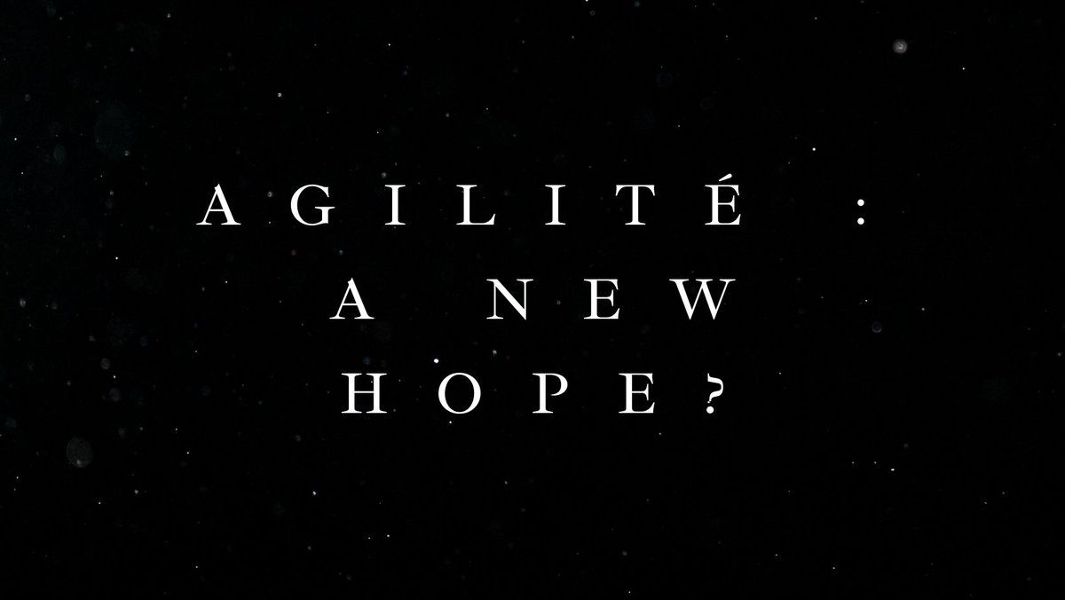 En attendant de vous partager le thème de l'édition 2024, nous vous proposons une série d'illustrations avec les thèmes auxquels vous avez échappé cette année. Numéro 8/9 'Agilité : A new hope?' ✨ Un avis ? N'hésitez pas à nous laisser un commentaire 🖋