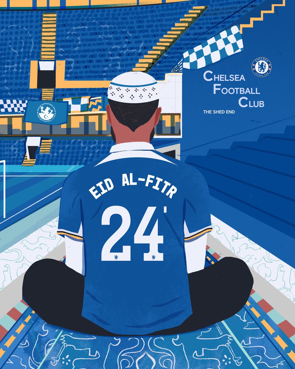 Eid Mubarak to @ChelseaFCMuslim and all our supporters celebrating across the world. 🌙