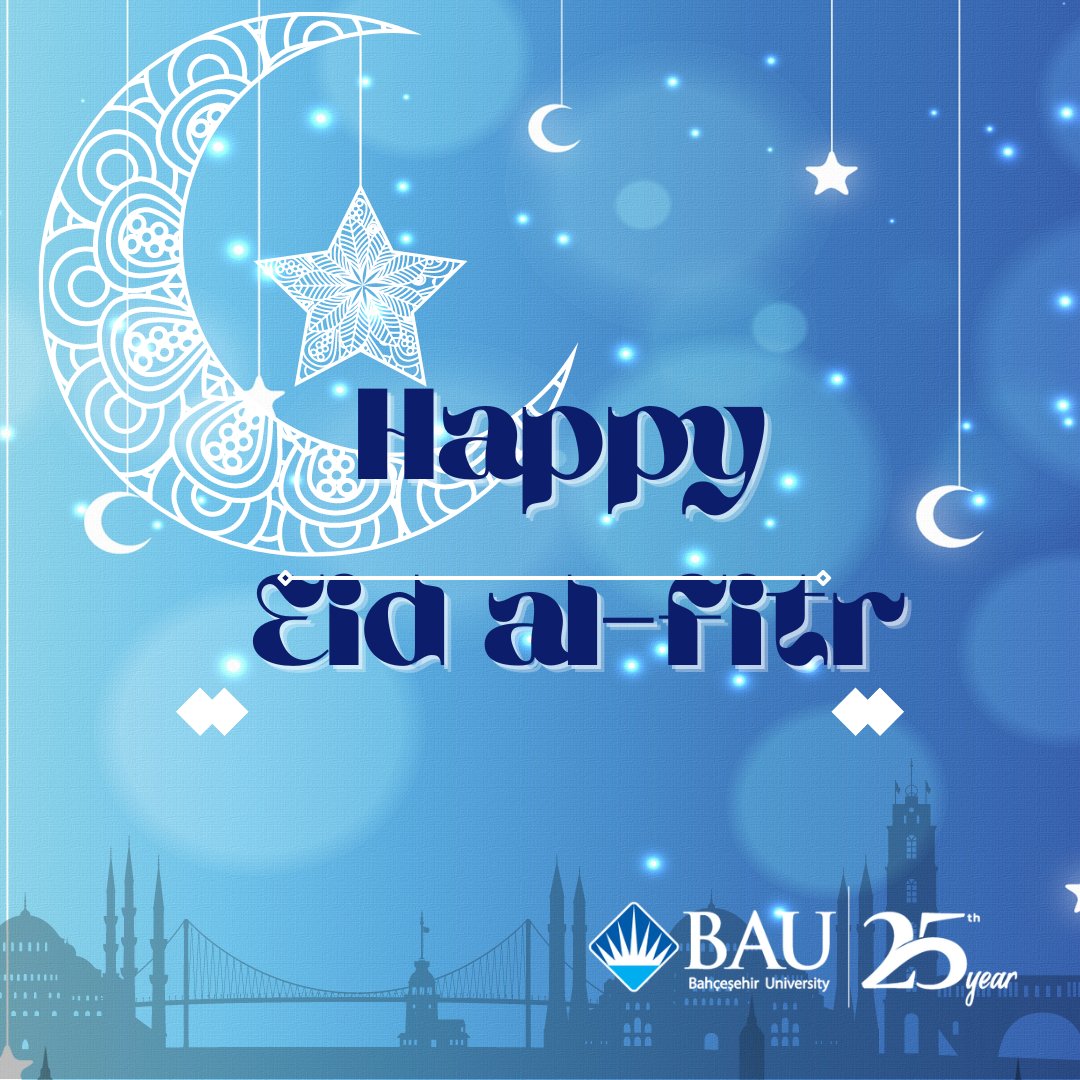 Wishing you a joyous Eid al-Fitr!