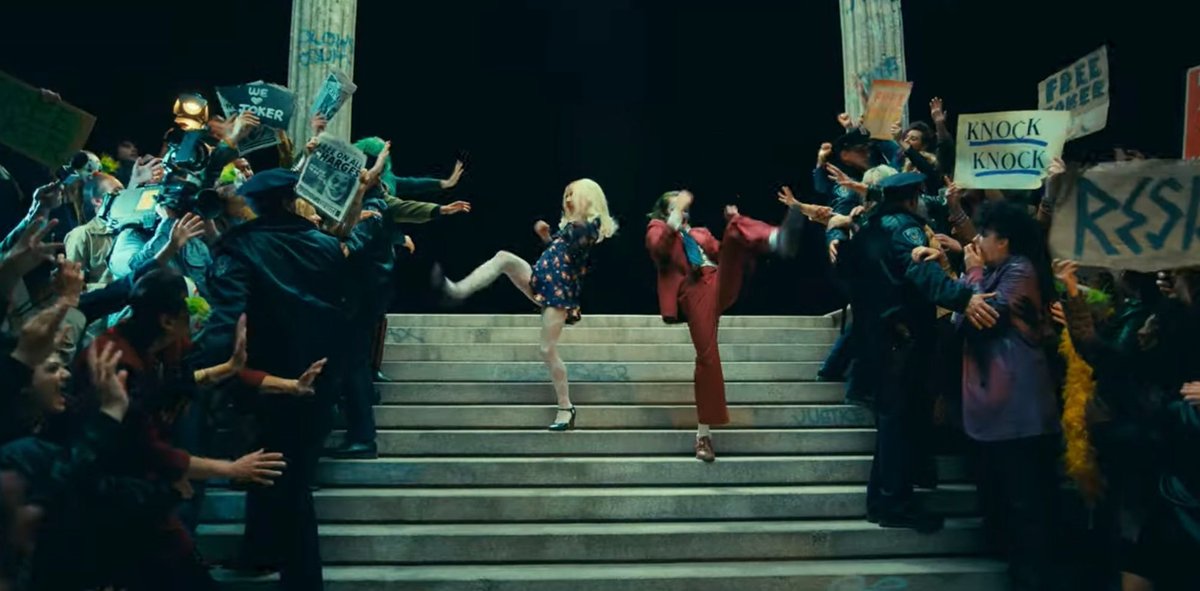 reallygoodmvs's tweet image. Less than 24 hours since Joker 2 trailer release.

This is one of the best one I've ever seen.

Here are the 7 incredible details and easter eggs you may have missed: