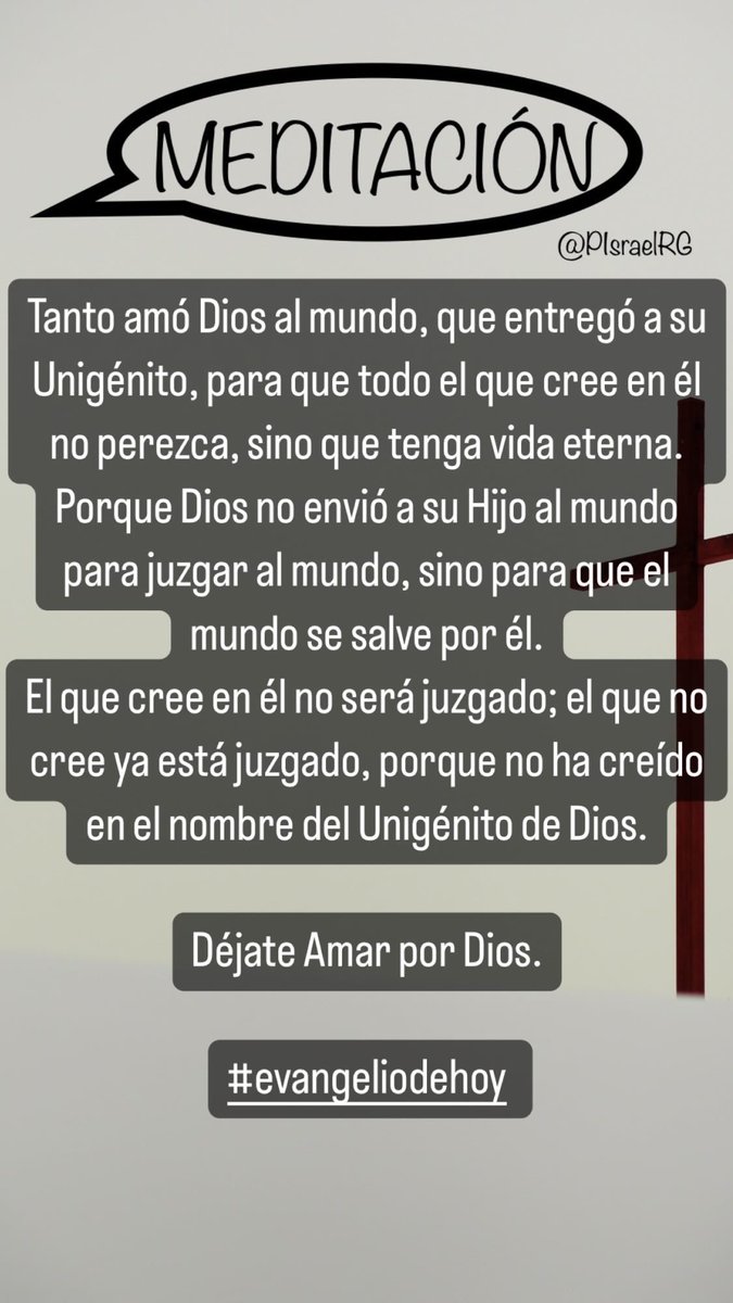 Meditación👇🏻🙏🏻.
#EvangelioDeHoy 
#EvangelioDelDía