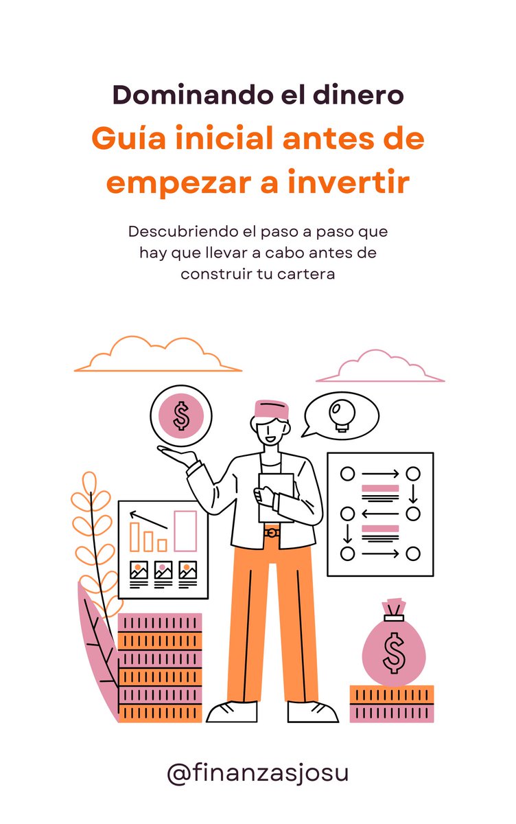 Si aún no has empezado a invertir y quieres empezar a adentrarte en este mundo, he creado una guía muy básica para adquirir los primeros conocimientos de la inversión. Si la quieres: -Haz RT+Me gusta -Sígueme para enviártela por MD -Comenta 'Inversión' -En 24-48 hrs la recibirás