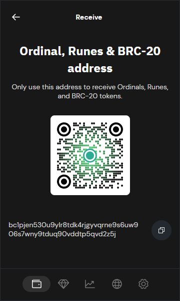 katte_robert's tweet photo. @Xverse_CN @ordzaar bc1pjen530u9ylr8tdk4rjgyvqrne9s6uw906s7wny9tduq90vddtp5qvd2z5j https://t.co/7SLcTELZJJ