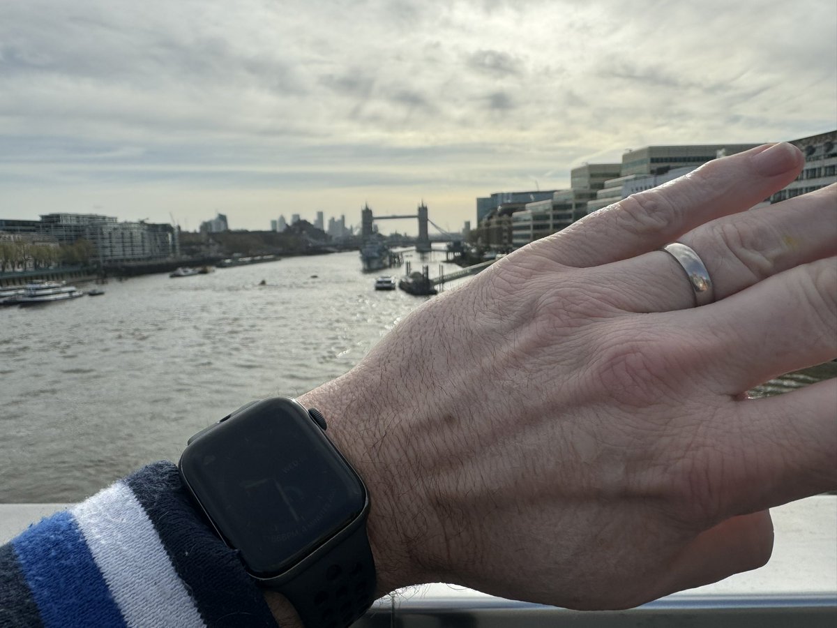 Born in London over 60 years ago, wearing my gold wedding ring & a watch today. According to some experts yesterday I’m lucky to have never had them stolen, or could it be that muggers are scared that they will get a pasting from one of Bermondsey’s hardest chartered accountant?
