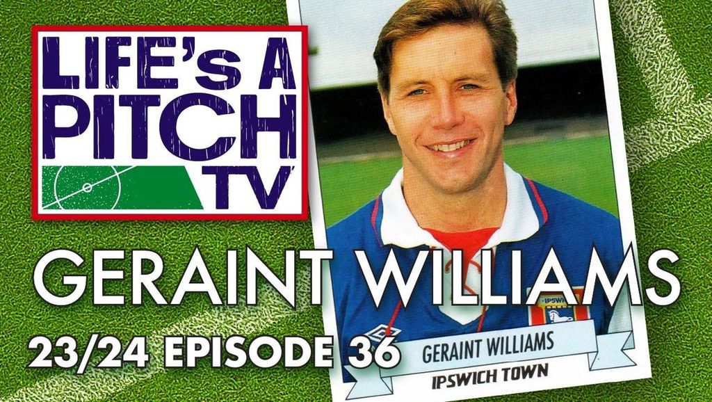 Former Blues midfielder and academy coach Geraint Williams is the star guest on this week's @lifesapitchtv, available via youtube.com/@LifesAPitchTV and audio podcast platforms from 9pm on Thursday. #itfc