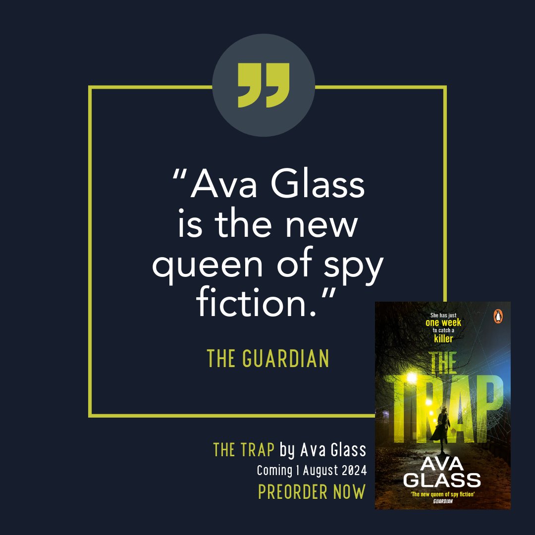 Tbh it feels weird posting these things that my (lovely!) marketing team send me so let's use it as an excuse to ask: what's the nicest thing anyone's ever said about YOU? Because honestly, I don't think I'll ever top being called 'the new queen of spy fiction' by @guardian.