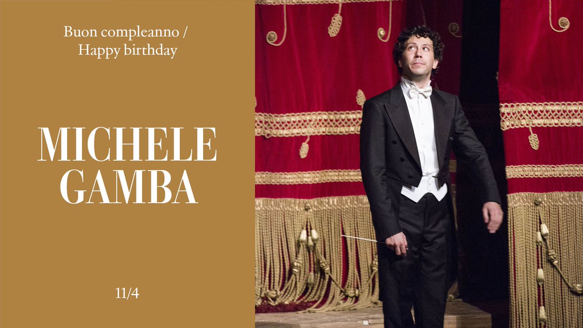 Buon compleanno / Happy birthday Michele Gamba.

#NatiOggi #BornToday