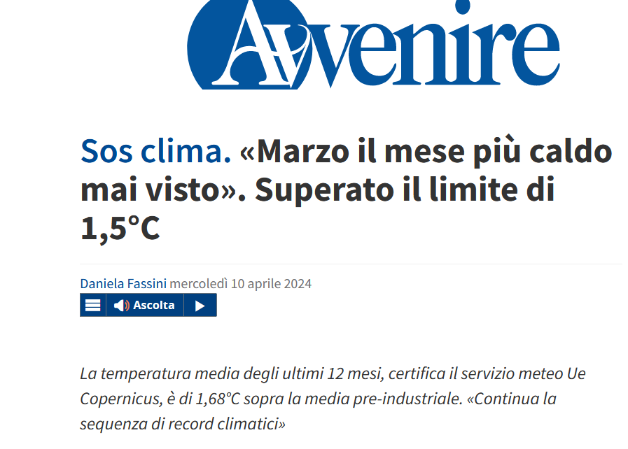 Leonardobecchet's tweet photo. C'è un elefante in corridoio...
e facciamo finta di niente...
anche Aprile iniziato in modo inquietante
Bisogna fare più in fretta
#Clima #TransizioneEcologica https://t.co/i1CpAYd4le