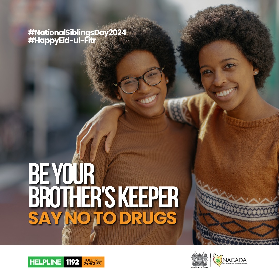 Siblings are often advocates for their brother or sister’s needs whilst  juggling a work and family life of their own. Be your brother’s keeper , say  NO TO DRUGS #ItsaSiblingThing #NationalSiblingsDay2024 #EidMubarak