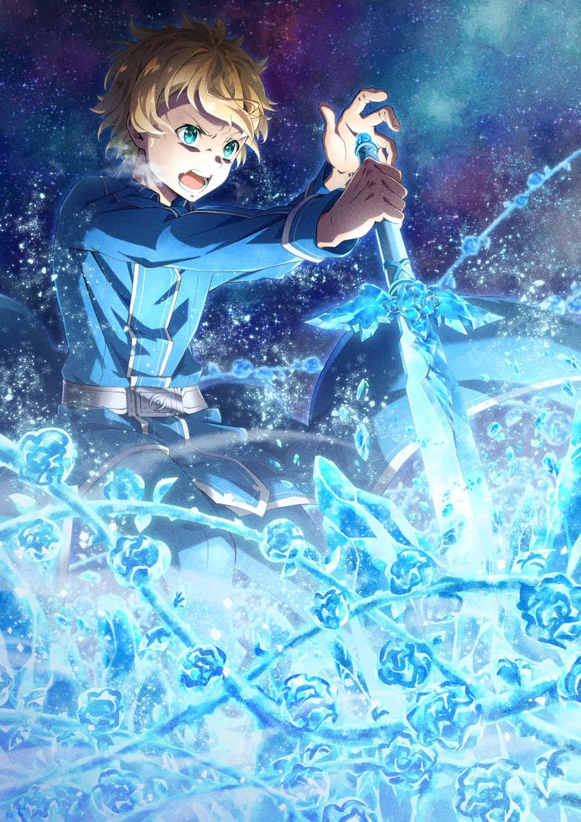 OboBhsf's tweet photo. #SAO #アリス誕生祭2024 
#ユージオ誕生祭2024 
（過去絵）
昨日はアリス！
今日はユージオの誕生日！おめでとう！！ https://t.co/GB5CAHtctP