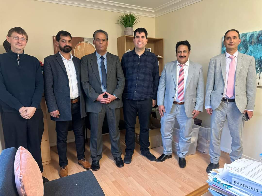 Constructive meeting, United Kashmir People's National Party #UKPNP delegation met with @RichardBurgon #MP #unitedkingdom to discuss key issues people facing in the region particularly in divided State of #JammuKashmir. @shaukatkashmiri @TahirKh25210153 @Naveedk82035997 #AJK