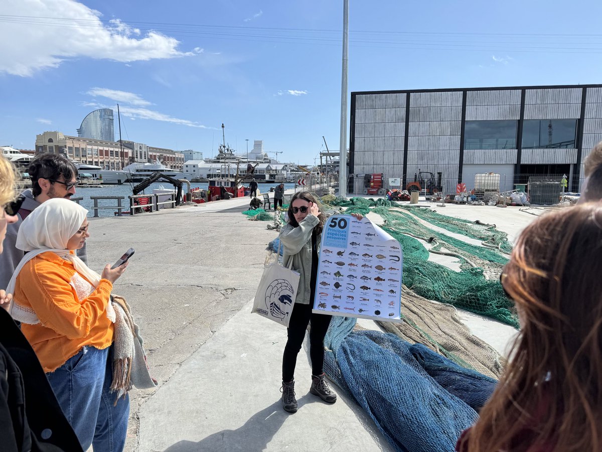 Muchos gracias a Nuria from <a href="/elpeixalplat/">El Peix al Plat</a> for giving the <a href="/Ocean_ORN/">Ocean Reporting Network (ORN)</a> fellows and <a href="/pulitzercenter/">Pulitzer Center</a> staff an engaging and informative tour of Barcelona’s fishing port.