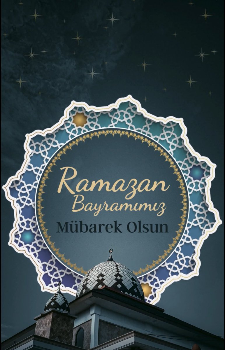 Ramazan bayramınızı kutlarım RABBİM tekrarını nasip etsin sevdiklerimizle nice bayramlara