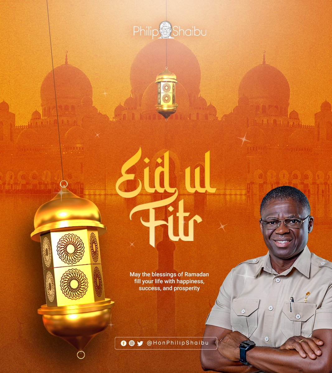 Eid-ul-Fitr To all my Muslim brothers and sisters across the world, Congratulations to you all. The journey of 30 days of consecration isn't for the powerful or the swift but for the sufficiency of Almighty Allah, who gave strength to sail the journey through. As we break…