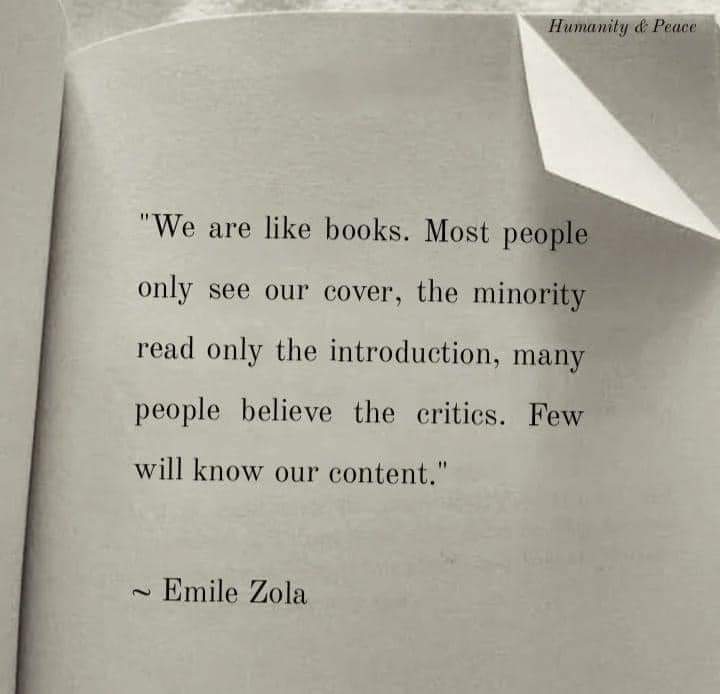 munmun_dasneogi's tweet image. Everyone should have their own opinion, but that doesn&apos;t mean your opinion is always correct.  If you judge a book by its cover only, then you may miss an amazing story.
Behind every person there is a story which makes them how they are.

#midweekthoughts
#ThoughtForTheDay