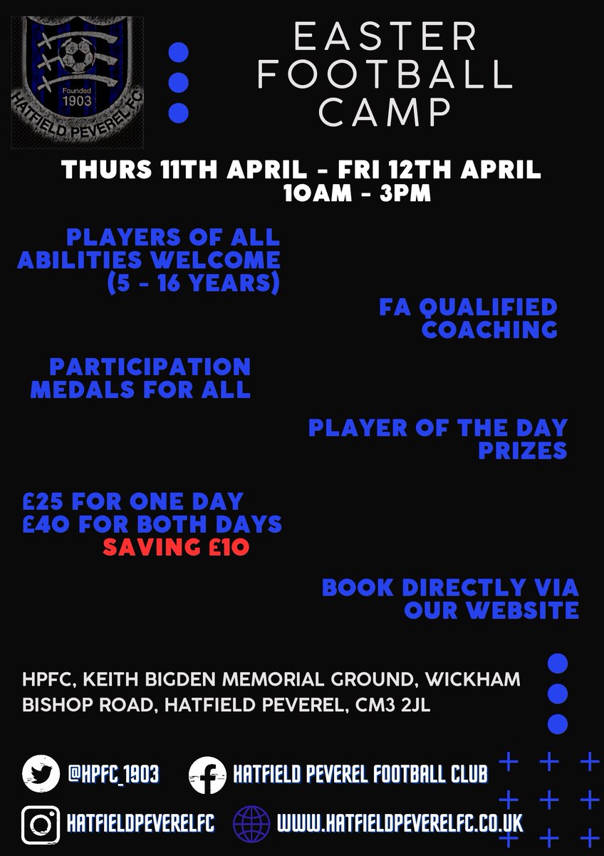 Back tomorrow!!! 🥳😍💙🖤 Still time to get booked on for a fantastic football filled couple of days! Visit our website to book ⚽️