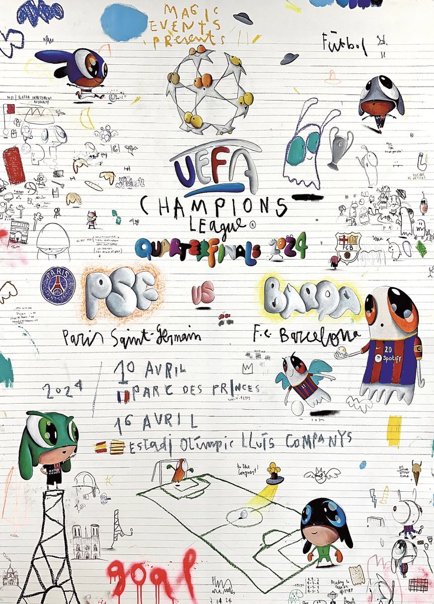 PSG_inside's tweet photo. ⚽️ 𝐉𝐎𝐔𝐑 𝐃𝐄 𝐌𝐀𝐓𝐂𝐇 ⚽️

🆚 FC Barcelone
🏆 @ChampionsLeague | #UCL
🏟️ Parc des Princes
📱 #PSGFCB
⌚️ 21h CEST

🖌️ @plansartstudio 

🔴 #AllezParis 🔵 https://t.co/Qtb8wwcCDP
