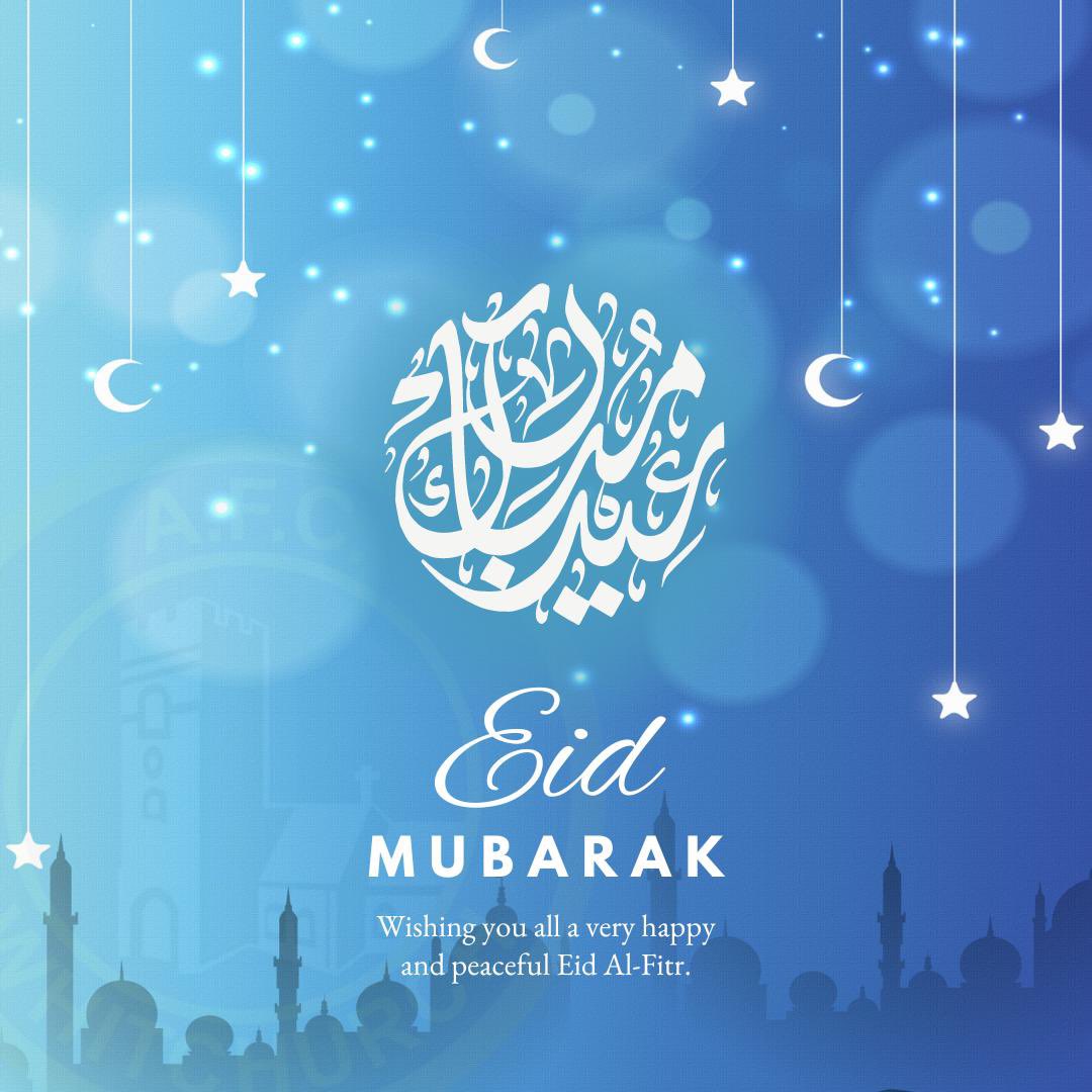 Eid Mubarak and best wishes to all that are celebrating today 🔵🟡