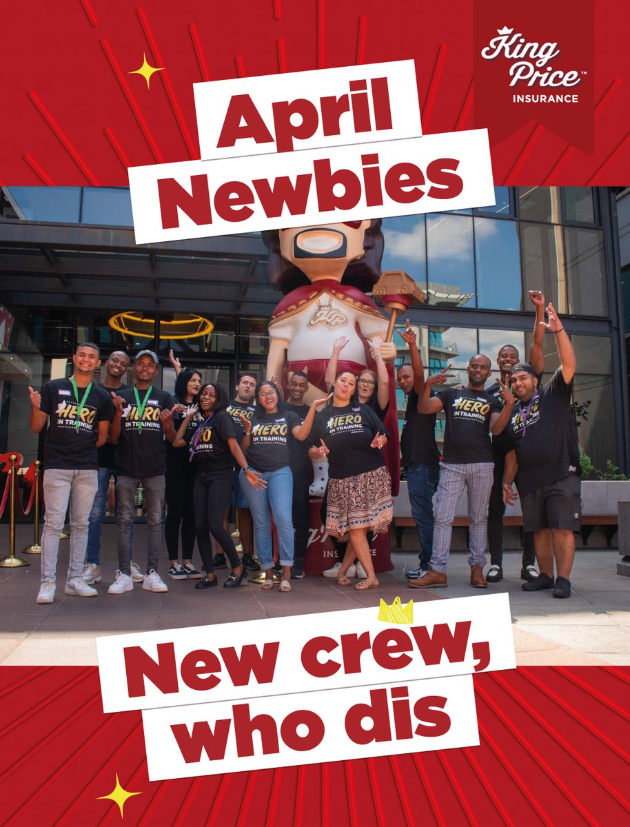 Let’s hear it for our April newbies! 🎉 With these experienced go-getters joining our insurance family, we’ve got even more heroes on hand to put a smile on our clients’ faces. Awesome? You betcha! 👑

#CustomerIsKing #Newbies #Welcome #RoyalFamily
