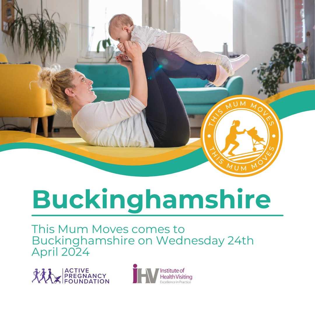 Join us on Weds 24th April for the This Mum Moves Training Event!👏
The training will equip professionals with the knowledge &amp; skills they need to discuss physical activity during pregnancy &amp; after childbirth!
Email Layla - layla.ravey@buckinghamshire.gov.uk
 @buckscouncil