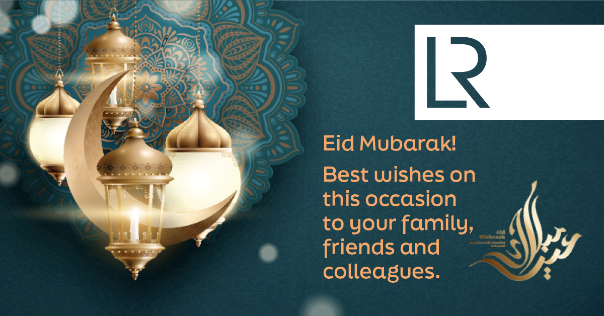 LR is wishing a happy and blessed Eid to all those celebrating today! #EidMubarak