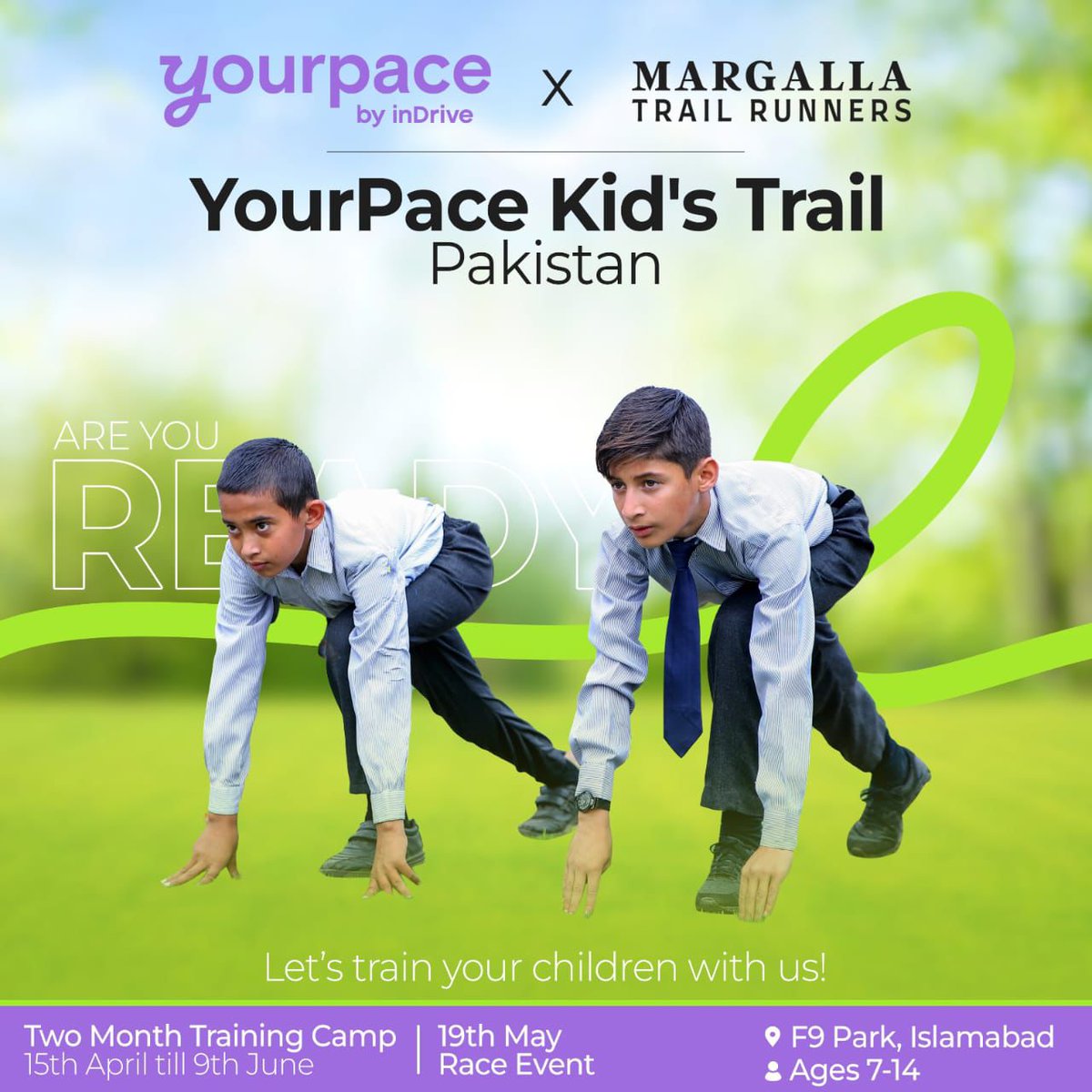 RunnersHill's tweet photo. #MargallaTrailRunners &amp; YourPace by inDrive are teaming up for project YourPace Kid's Trail Pakistan
Bringing together children from diverse backgrounds &amp; those aged 7 to 14 for an inclusive running experience 
Register https://t.co/3AdfH9Soc4
#yourpace_by_indrive 
#run_yourpace https://t.co/Tvt14G4CG1