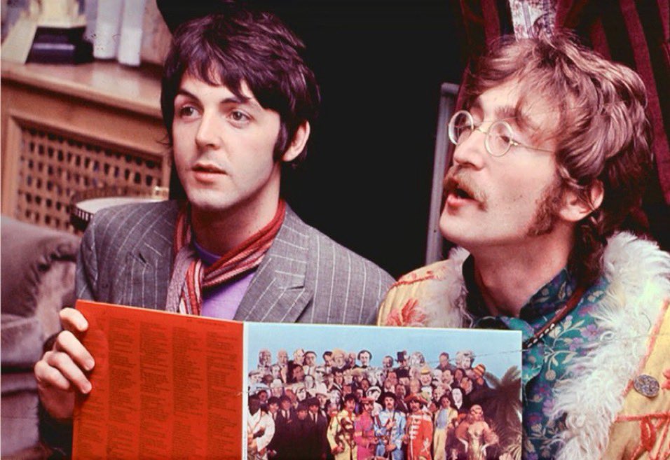 Launching the Sgt. Pepper’s album, London, May 1967 #TheBeatles #sgtpepper #sixties #1960s #beatleslondon