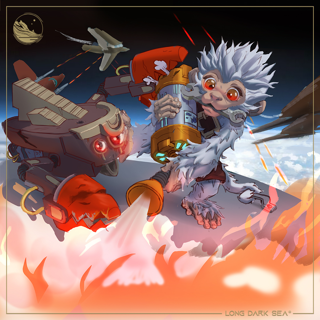 Longdarksea's tweet photo. 🇬🇧 As good support, Omanodon does not hesitate to respond to emergency calls! 🏴‍☠️🦾

🇪🇸 Como buen apoyo, Omanodon no duda en acudir a las llamadas de emergencia! 🏴‍☠️🦾

🖌️ @aitorsio_ y @mr_carras https://t.co/9t9oSx1xap