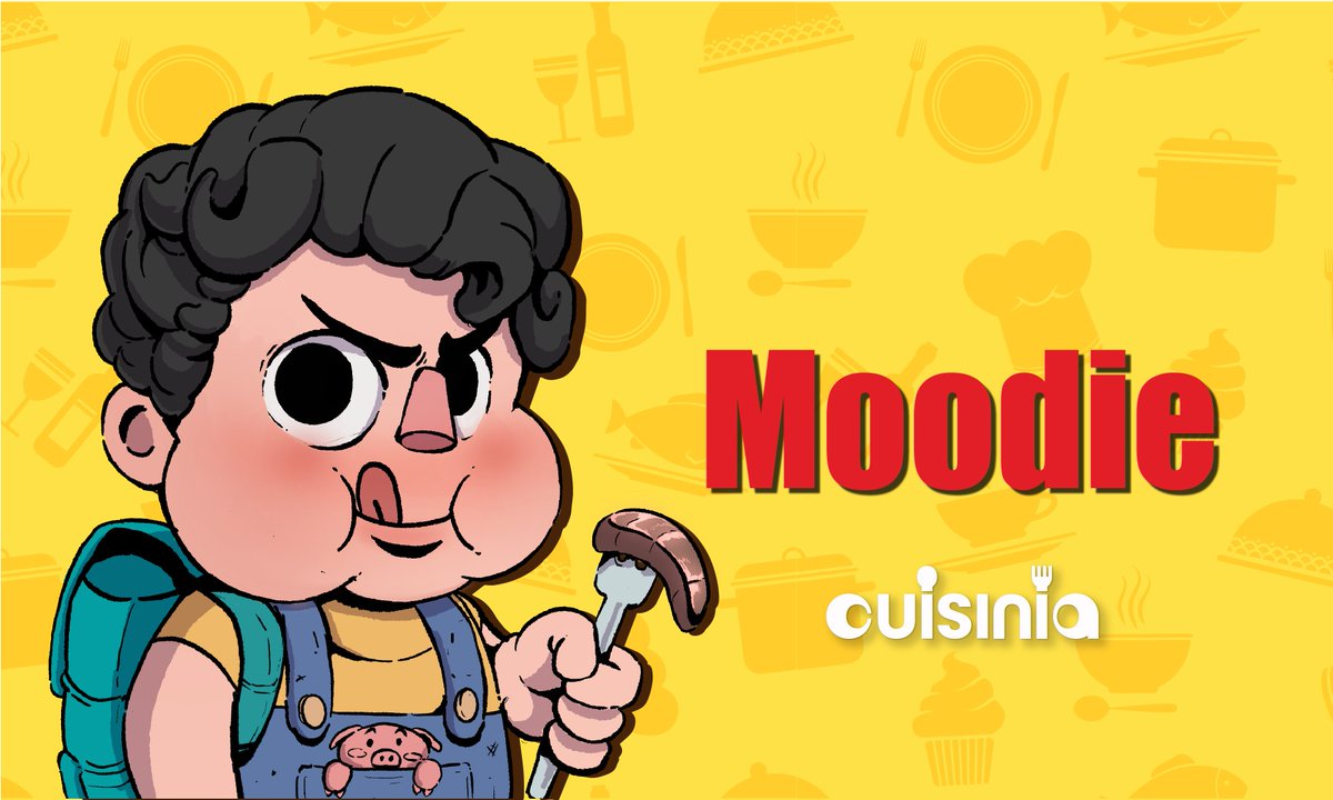 Hi,everyone! 👋 It’s your buddy Moodie.  
Follow me for the good, the bad, and the downright delicious as I dive fork-first into the world of eats. 🥑😄

🍴In Moodie’s world, everyone can be a chefs, taste testers, and sometimes just here for the snacks.  
#NFT #NFTGiveaways  😋
