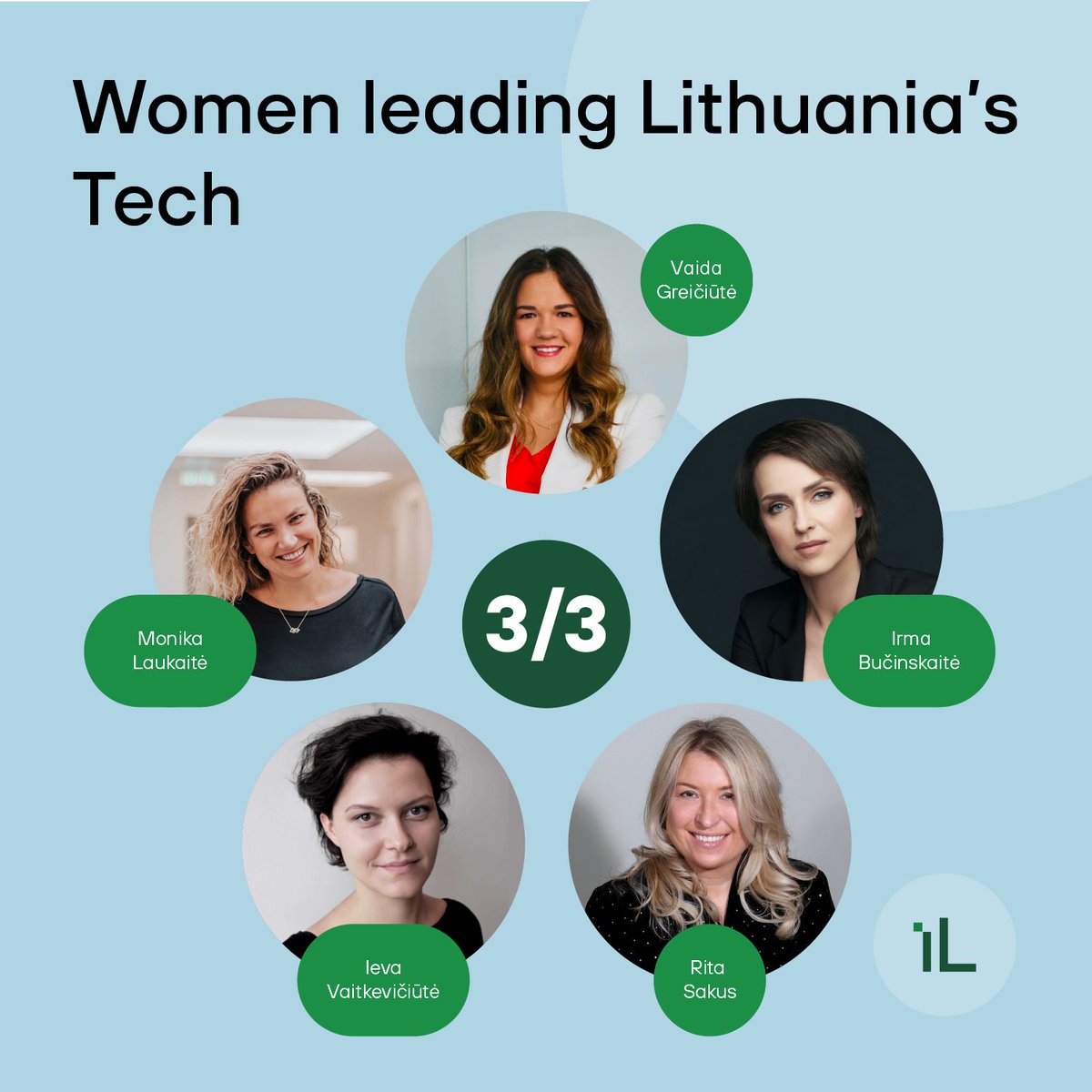 🌟 Celebrating #Lithuania's female tech leaders! In our series finale, we celebrate five more female #tech powerhouses who are inspiring future generations. ▪️ Vaida Greičiūtė, co-founder @CornerCaseTech ▪️ Irma Bučinskaitė, CEO @Benme ▪️ Rita Sakus, tech investor ▪️ Ieva…