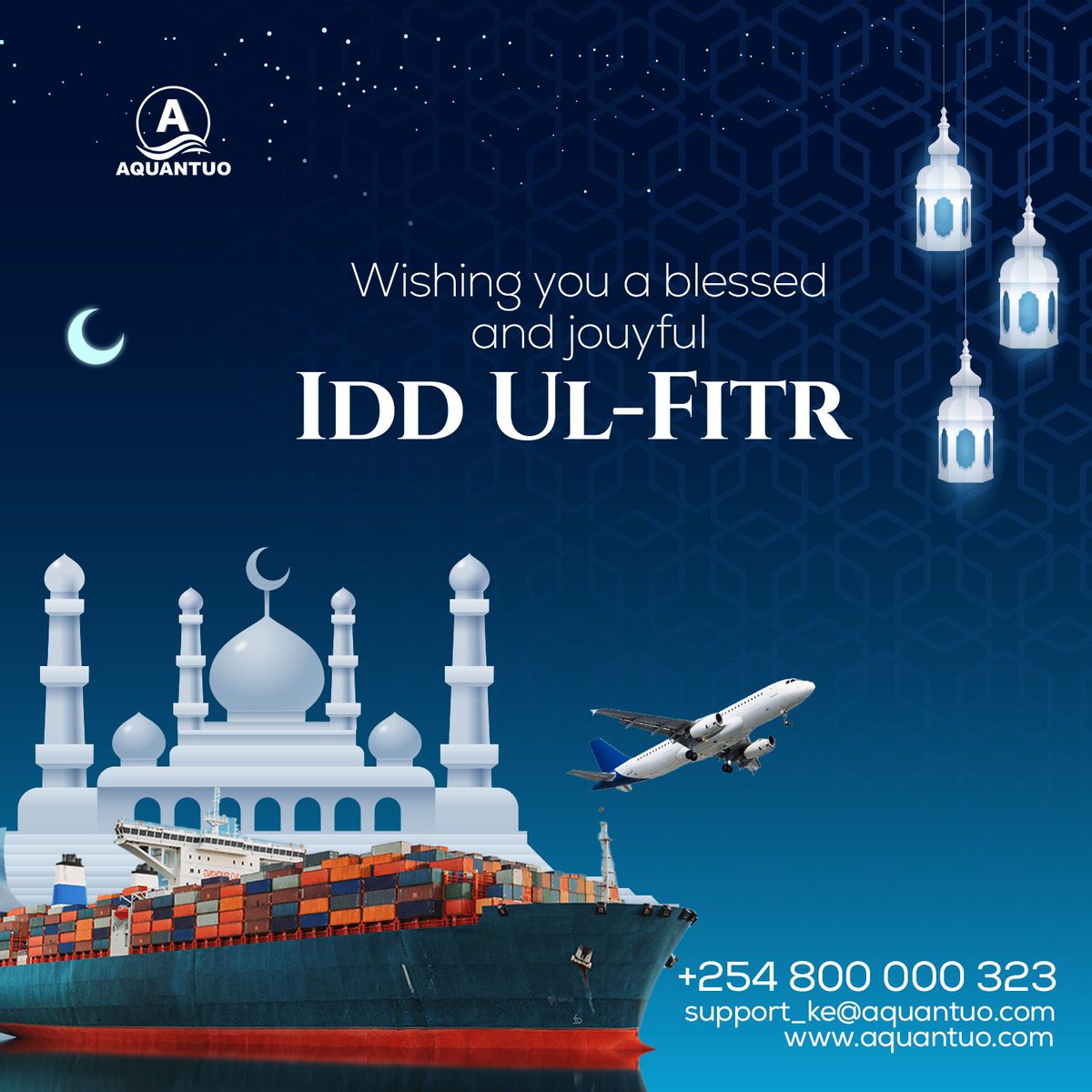 Happy Idd-ul-Fitr🎉
#BlessingsOfIdd #FestiveSeason #SpreadLove  #IddUlFitrCelebration