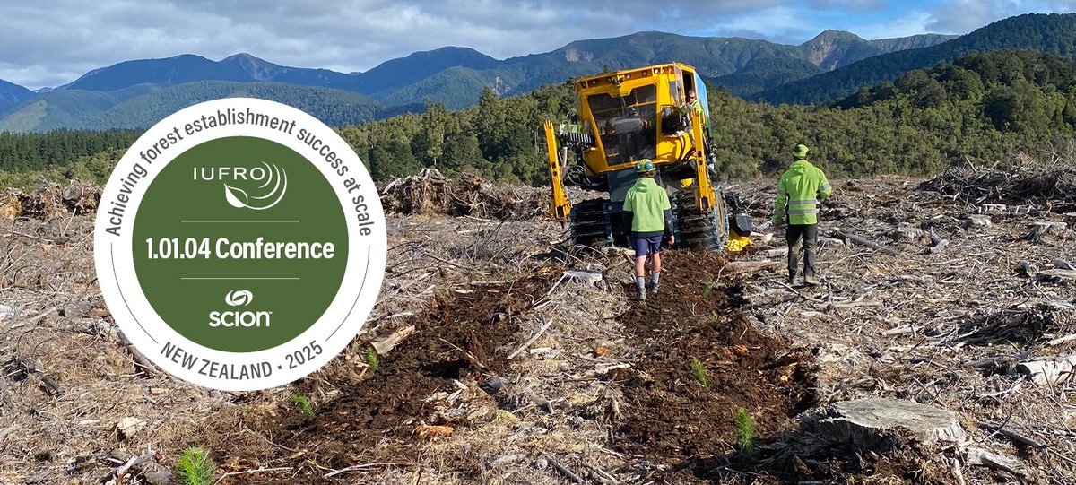 Does your research cover advances in #ForestScience, technology, policy, practice and #IndigenousKnowledge to support sustainable practices for #ForestEstablishment? Submit an abstract for the IUFRO 1.01.04 conference in Rotorua, New Zealand, 17-21 March 2025, 'Achieving forest