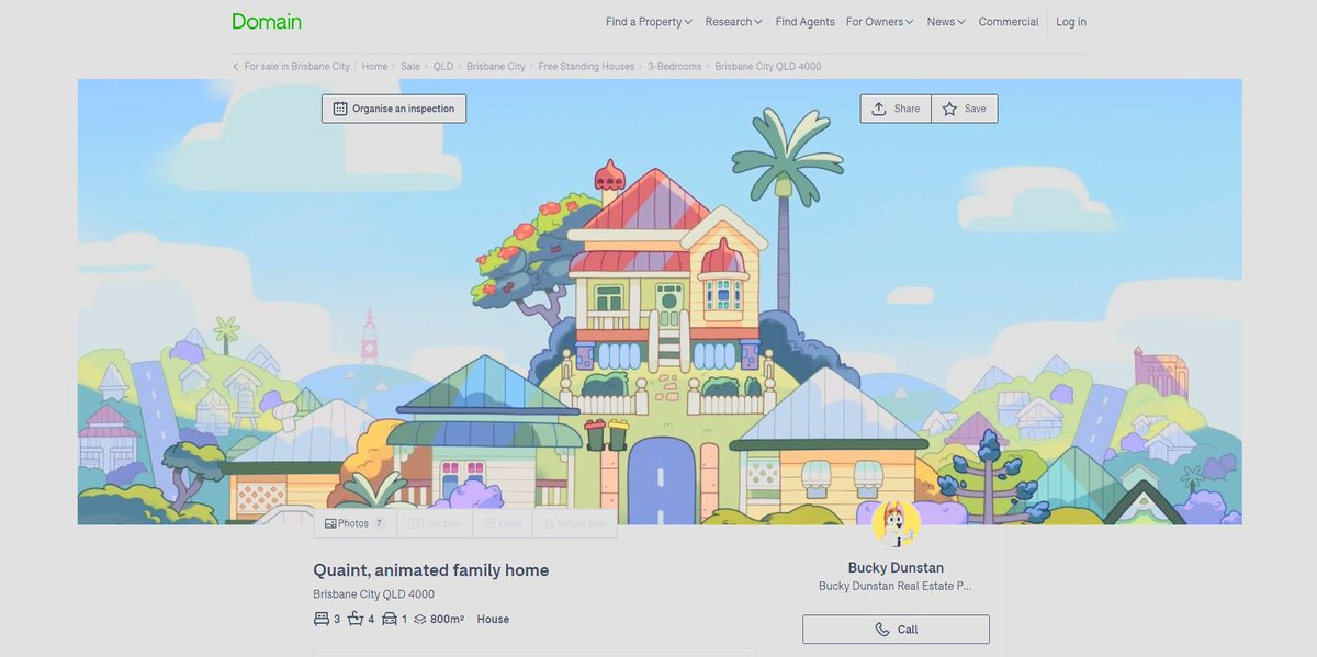 Listing the Bluey house on Domain isn’t just a clever tie-in to the cartoon, it’s innovative arts marketing too!
bit.ly/3PXOmp5
#Bluey #ArtsMarketing #artsAUmarketing @ABCTV @ABCaustralia @Domaincomau
