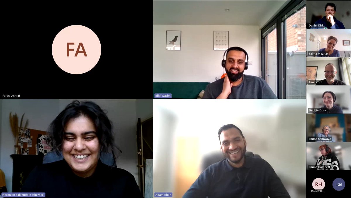 We’re honoured to have rounded off the holy month of Ramadan with a live discussion between our Muslim colleagues Nermeen, Farwa, Bilal and Adam. Each discussed what Ramadan means to them. Eid Mubarak, everyone! ☪️✨ #Ramadan #RamadanMubarak #Eid #EidMubarak