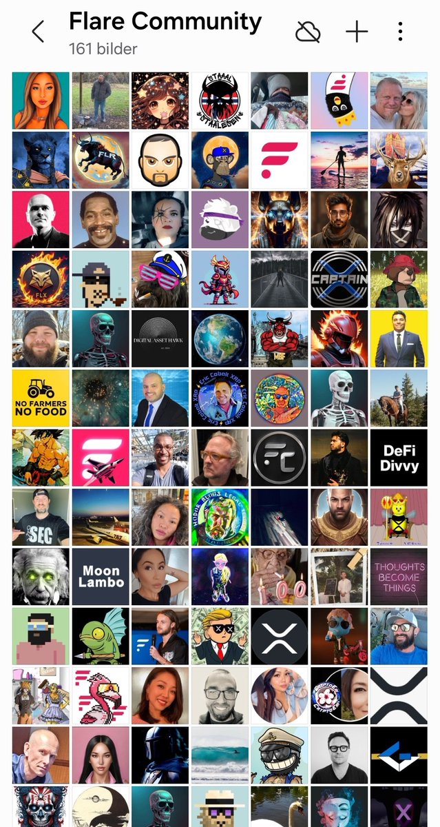 I have screenshotted 161 profile pictures! 😄 I know there are more of us. Please help me tag someone you know who should be part of this. It would be embarrassing if I forget someone!
#FlareCommunity #FlareFam #FlareNetwork #HelpMeOut #ConnectEverything ☀️
@FlareNetwork…