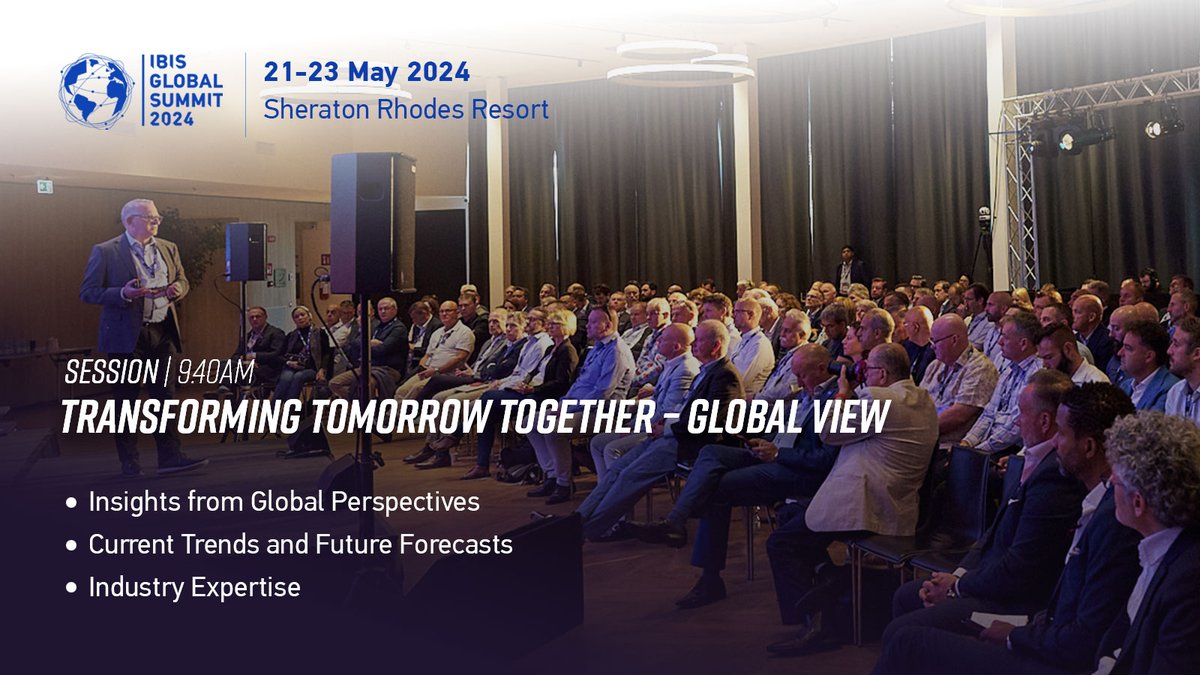🌟 Don't miss 'Transforming Tomorrow Together – Global View' at #IBISGlobalSummit2024! 🌐 Join us as we explore industry transformations from around the globe. 🚗💡 Register NOW to reserve your spot at the collision repair event of the year: loom.ly/sZASFHQ