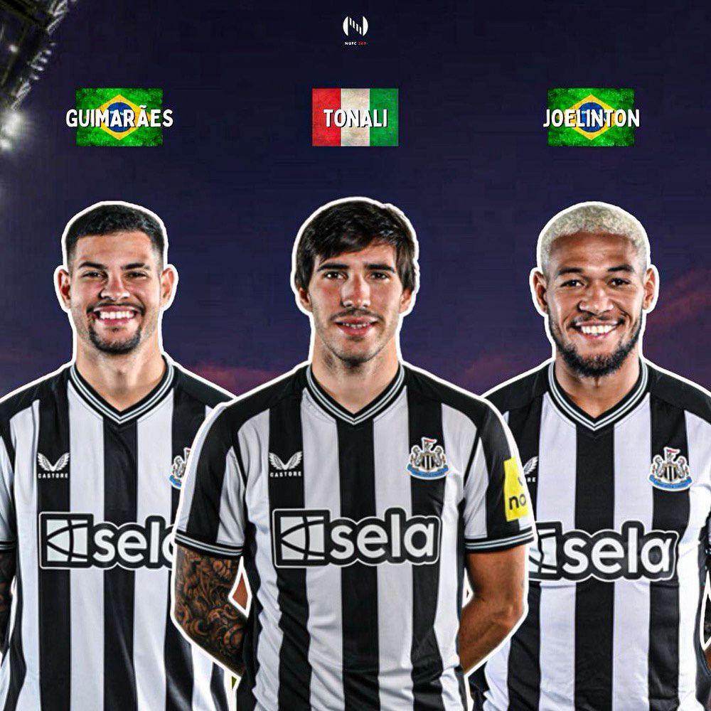 With the news that Joelinton is set to sign a new contract, we are moving a step closer to seeing this midfield next season. Anyone else excited to see this? #NUFC