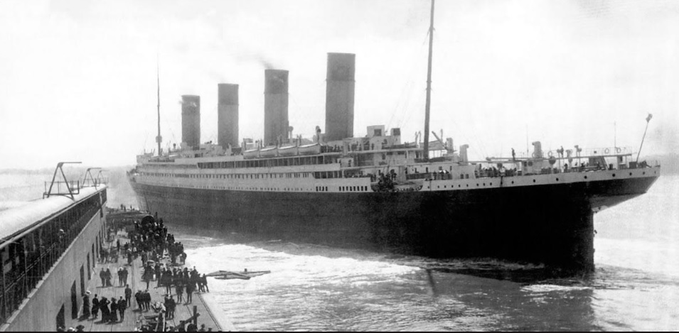 On this day - 10 April 1912 - #Titanic sailed from Southampton on her maiden voyage to New York. liverpoolmuseums.org.uk/maritime-museu…