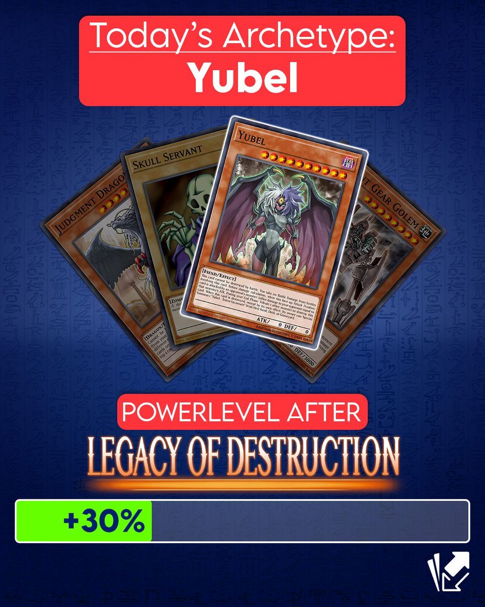 This is already the second wave of Yubel Legacy Support this year With this deck in the format every deck is now weak to Superpoly #YGONews This is already the second wave of Yubel Legacy Support this year With this deck in the format every deck is now weak to Superpoly #YGONews