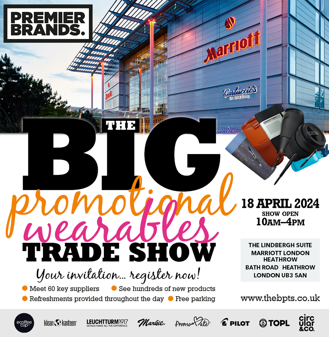 We are exhibiting at the Heathrow Marriott Hotel on April 18th 2024!

Join us in London, where we will be showcasing latest products from Pilot Pen, Circular &amp; Co as well as our eco-friendly range of drinkware from leading brands Ecoffee Cup, Klean Kanteen, TOPL and Mighty Mug.