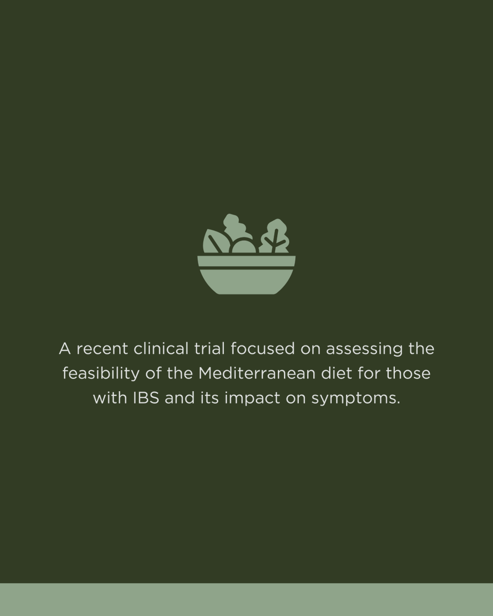 Olive_Wellness's tweet photo. A recent clinical trial found that the Mediterranean diet, which encourages enjoying plenty of EVOO and fresh fruits and vegetables, saw great improvements in gastrointestinal and psychological symptoms in those experiencing IBS. 

Learn More: https://t.co/HQJTiHIoRS https://t.co/KswGwY43Kb