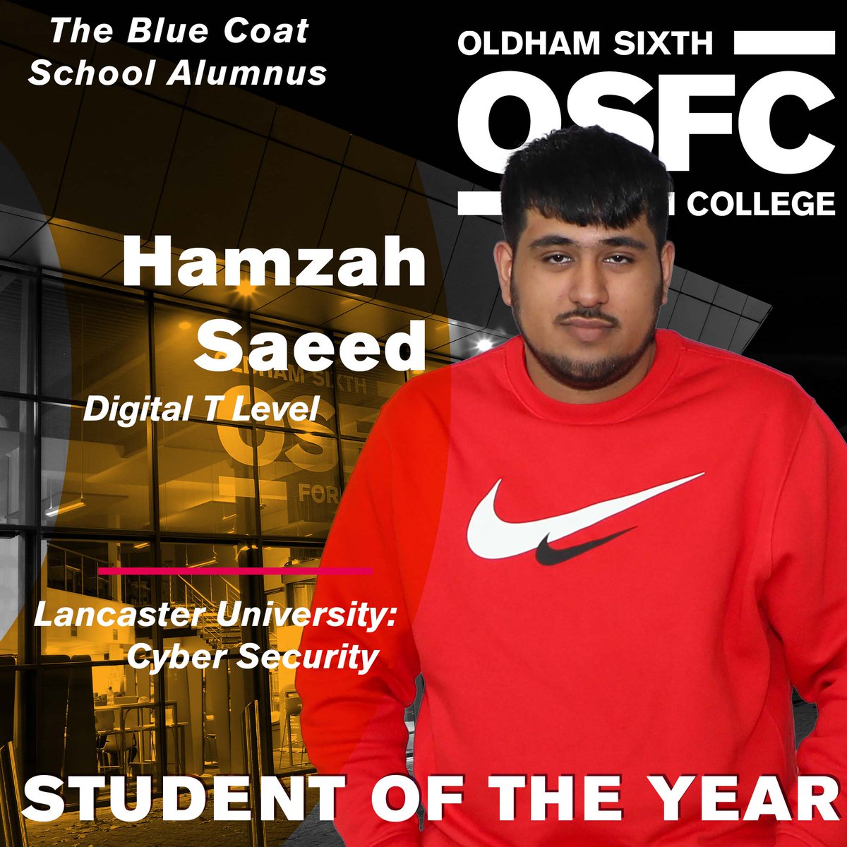 We are proud of our 2023 leavers and all that they achieved at OSFC! We hope you are enjoying your next steps after college, wherever that may have taken you! @OldhamAcademy @TeamWaterhead @saddleworth_ @BCOldham #WeAreOSFC #StudentSuccess #Alumni