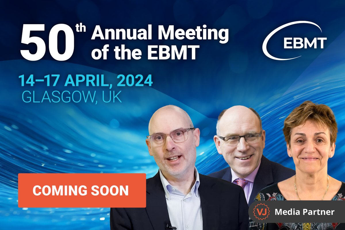 The one-week countdown is on until the upcoming 50th Annual Meeting of the EBMT in Glasgow! Don’t miss out on our exclusive interviews with leading experts. @TheEBMT #MPNsm #MDSsm #AMLsm #CLLsm #EBMT24