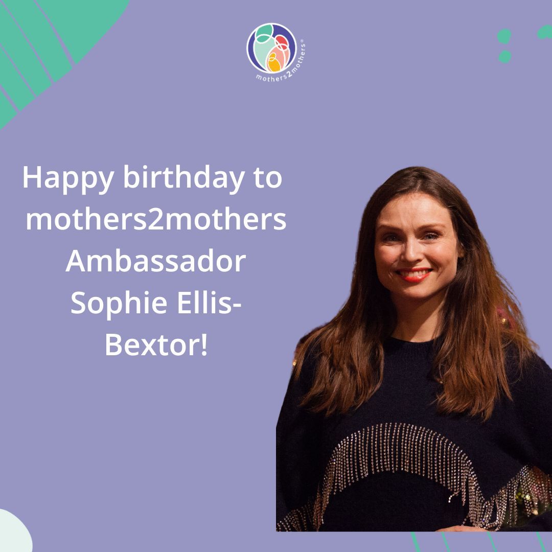 Today we are wishing a very happy birthday to @m2mtweets Ambassador & fabulous singer-songwriter @SophieEB. Thank you for all you do to support our work, we are thrilled that you are part of the @m2mtweets family. 💖🎉