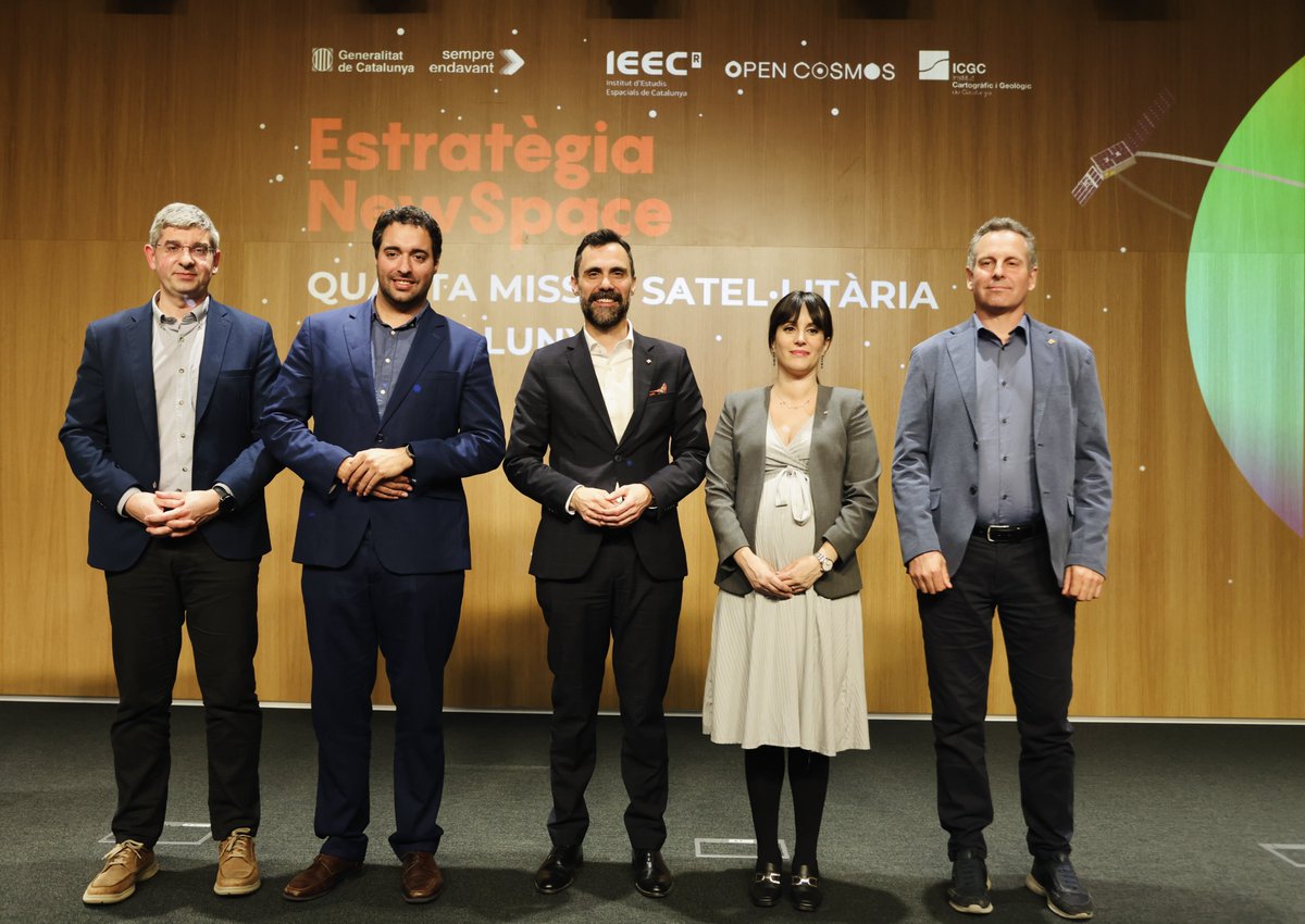 S’engega una nova missió d'observació de la Terra de l'#EstratègiaNewSpace de Catalunya! 🛰️ Liderada per la Generalitat de Catalunya (@tic) i gestionada per l’#IEEC amb el suport tècnic de l'@ICGCat, la missió s'ha adjudicat a @Open_Cosmos i complementarà, ampliarà i millorarà…