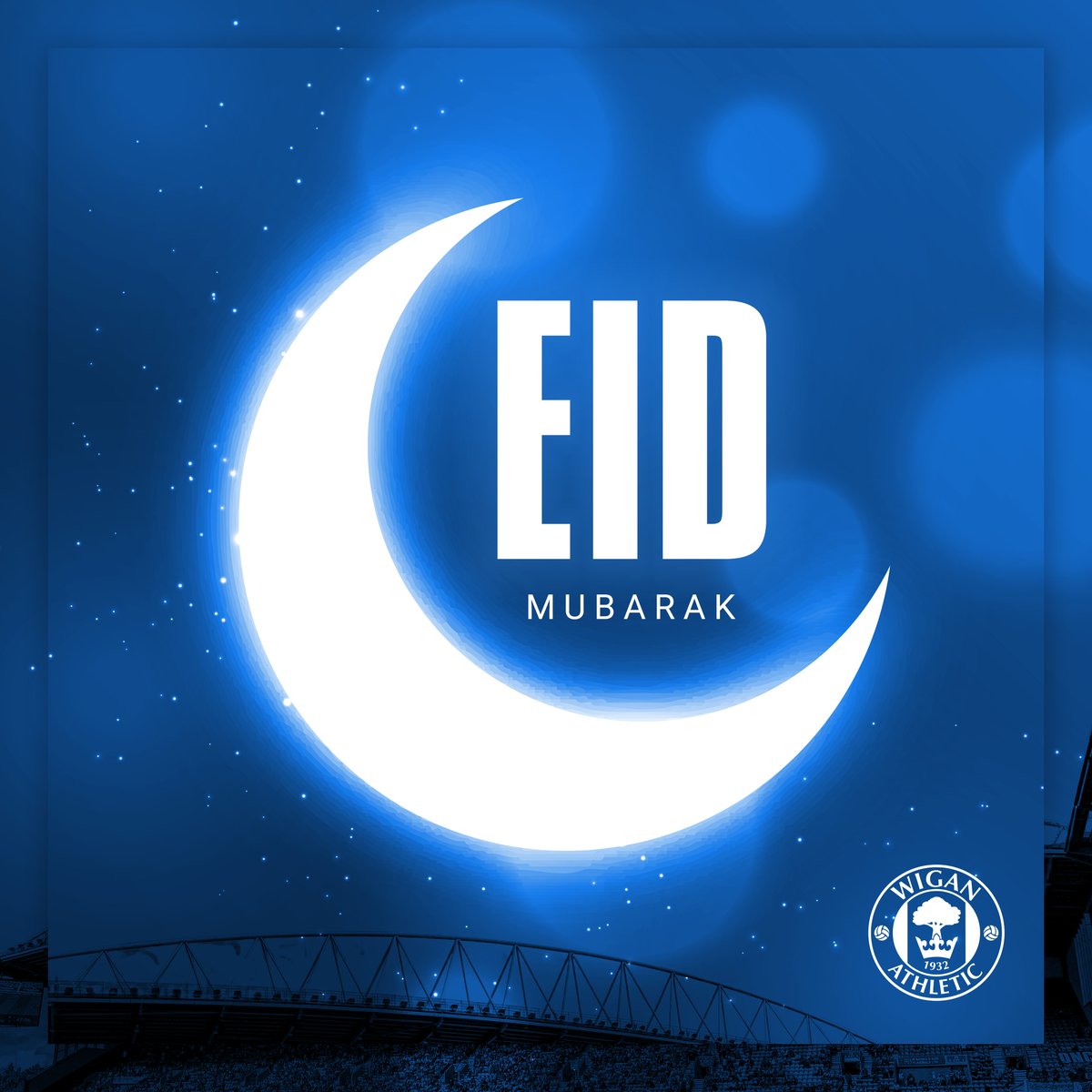 Eid Mubarak to the Tics celebrating around the world 💙 #wafc 🔵⚪️