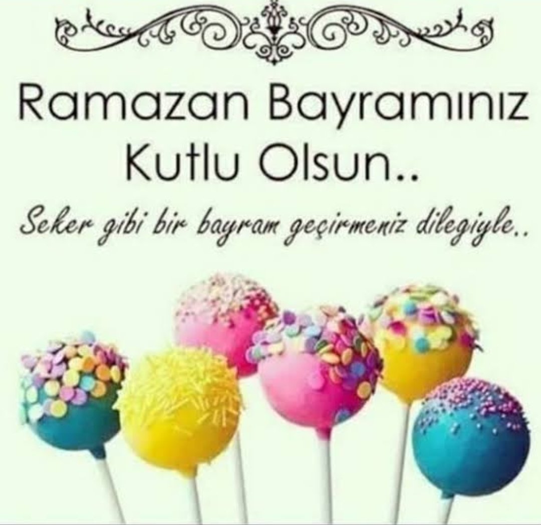 Iyi bayramlar.....herkese...