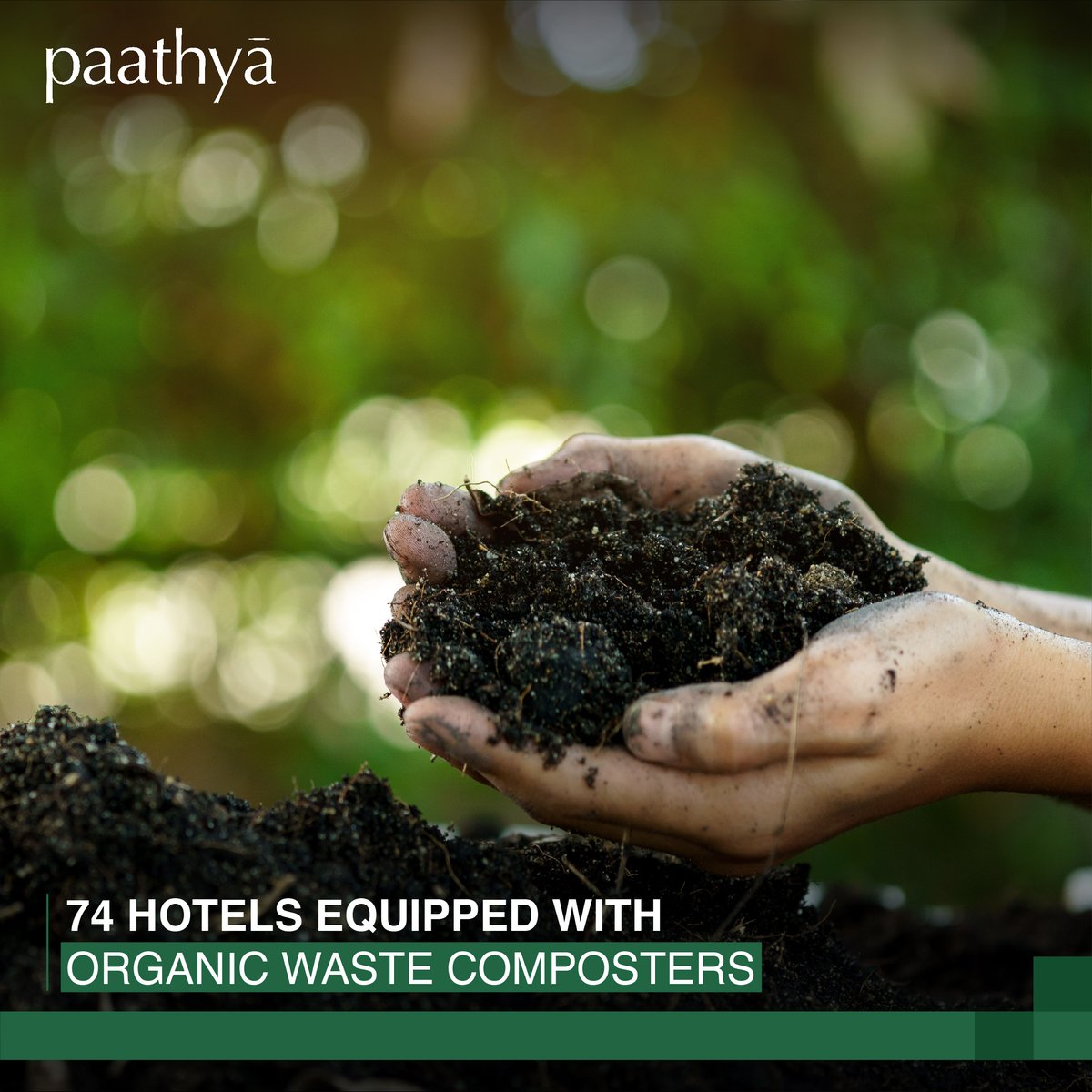 Under the Paathya framework, Indian Hotels Company is making immense strides in their efforts to effectively minimise waste generation across their properties. Here’s a look at our recent social media work encapsulating these initiatives.
#IHCL #Paathya #Sustainability