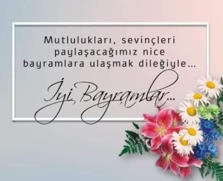 Ramazan Bayramınız kutlu olsun🌷🌸