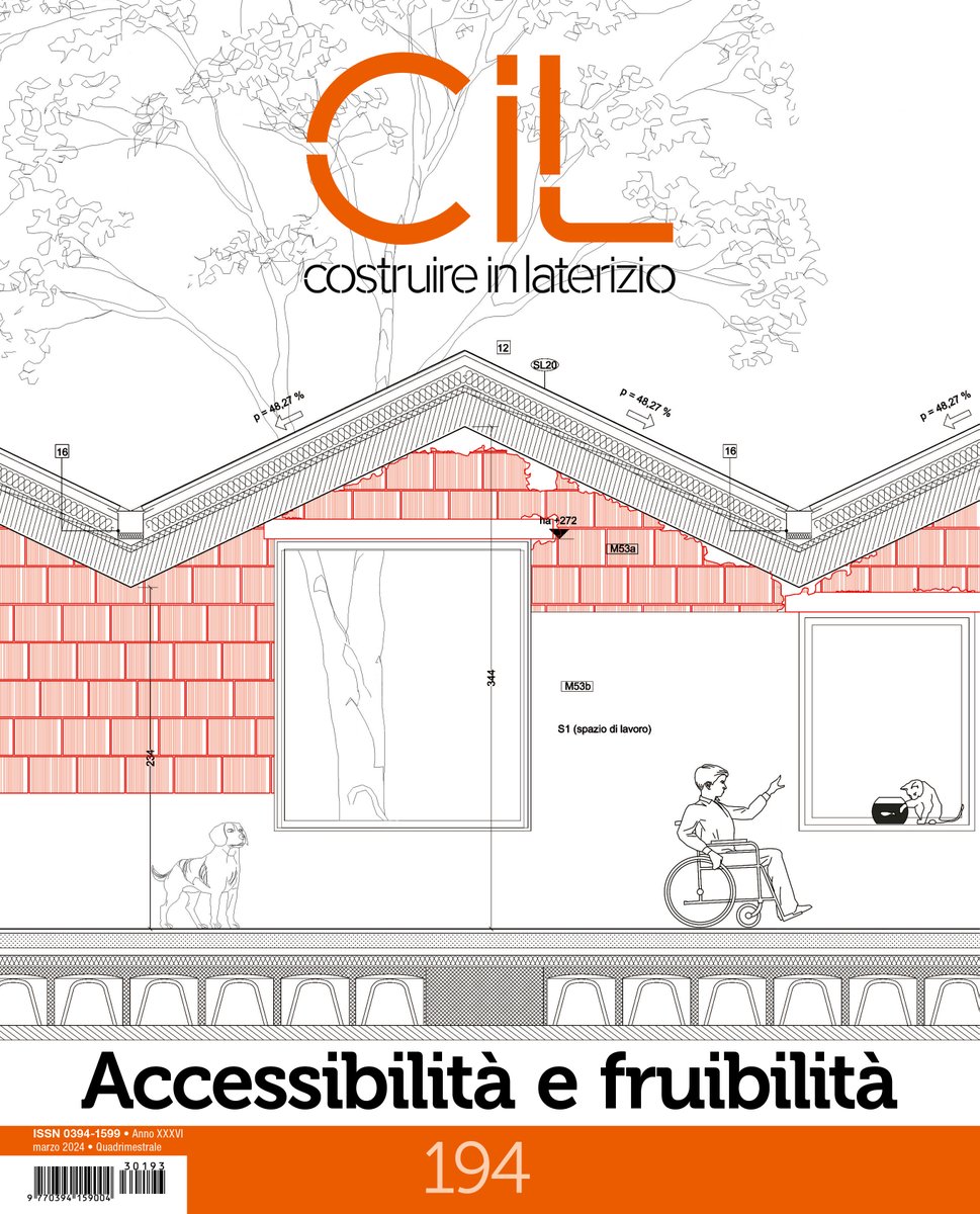 Laterizio's tweet image. 📲 Sfoglia subito #CostruireinLaterizio #CiL194 "Accessibilità e fruibilità" e tanto altro!

#Accessibilitàambientale #designforall #sostenibilitàsociale #inclusione

issuu.com/youtrade/docs/…